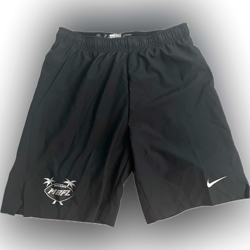 Nike Dri-FIT Flex Woven Shorts – Anthracite w/ Myrtle Beach Football League Logo